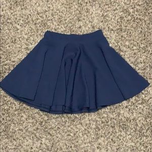 Navy blue skater skirt by Urban CoCo